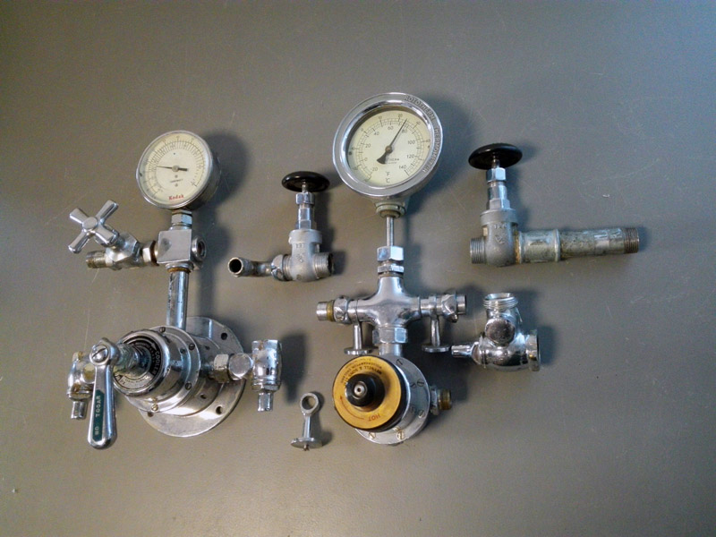 grifo arbol instrumento medicion termometro kodak inox cristal